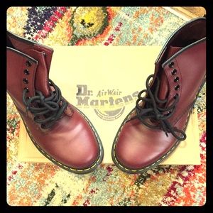 Dr. Martens Cherry Red Boot